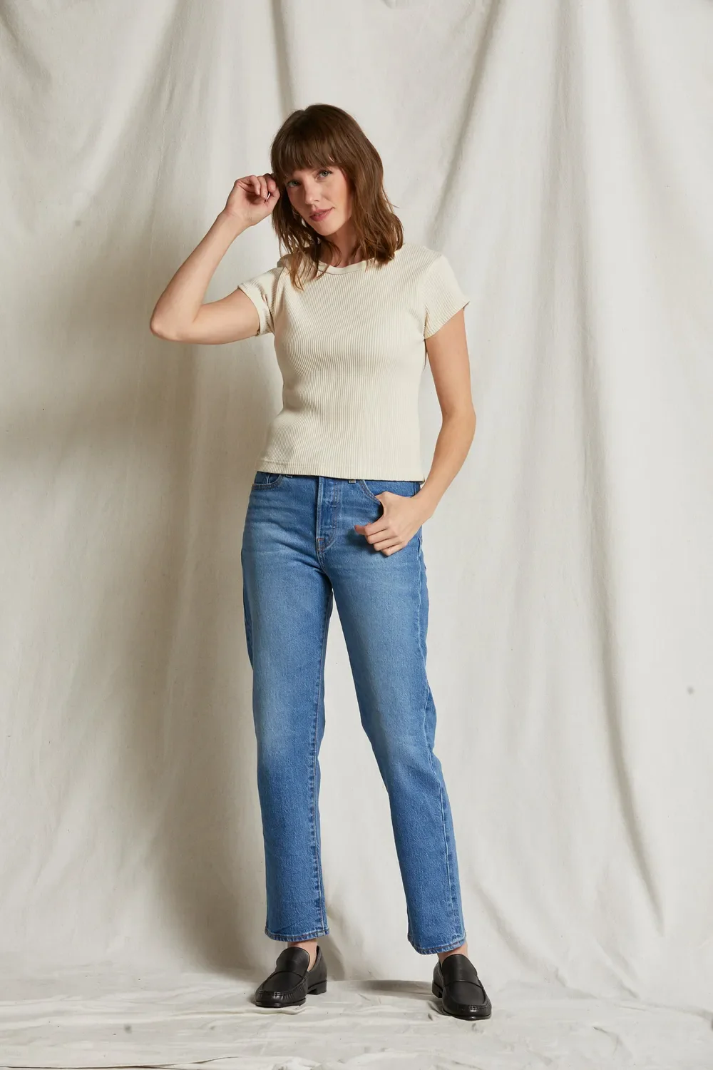 harper cropped jeans - Image 3